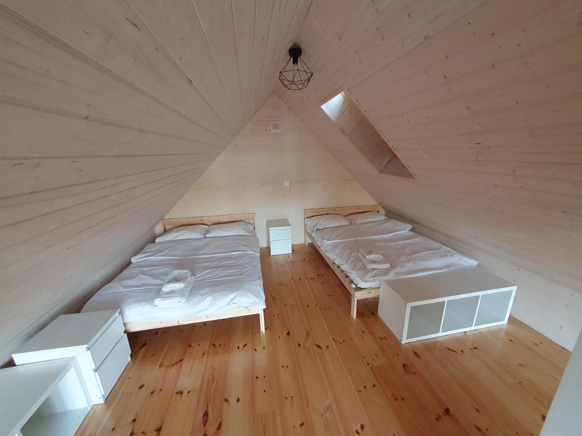 Ostrzycki Las Domki Nad Jeziorem -Balia-Sauna-Prywatny Pomost Pierszczewo Exterior foto