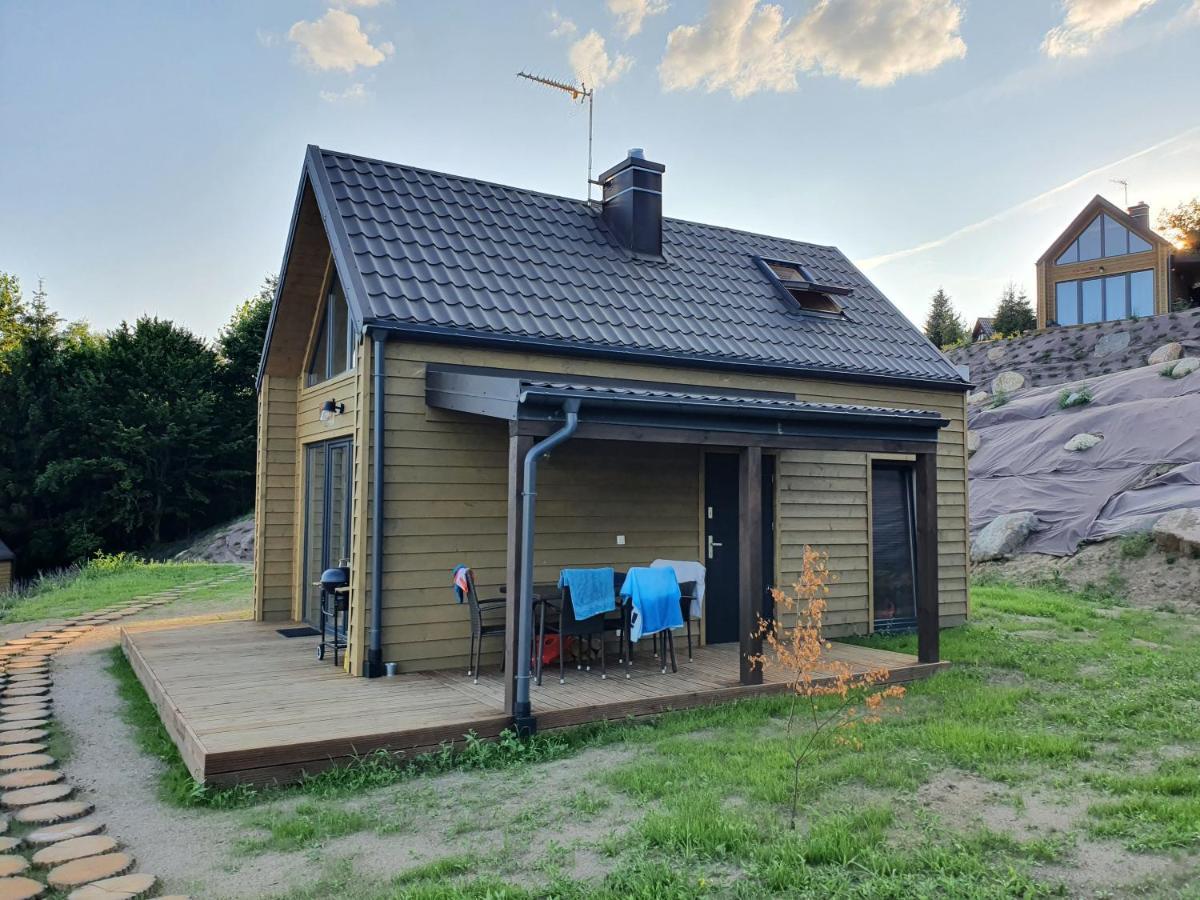 Ostrzycki Las Domki Nad Jeziorem -Balia-Sauna-Prywatny Pomost Pierszczewo Exterior foto