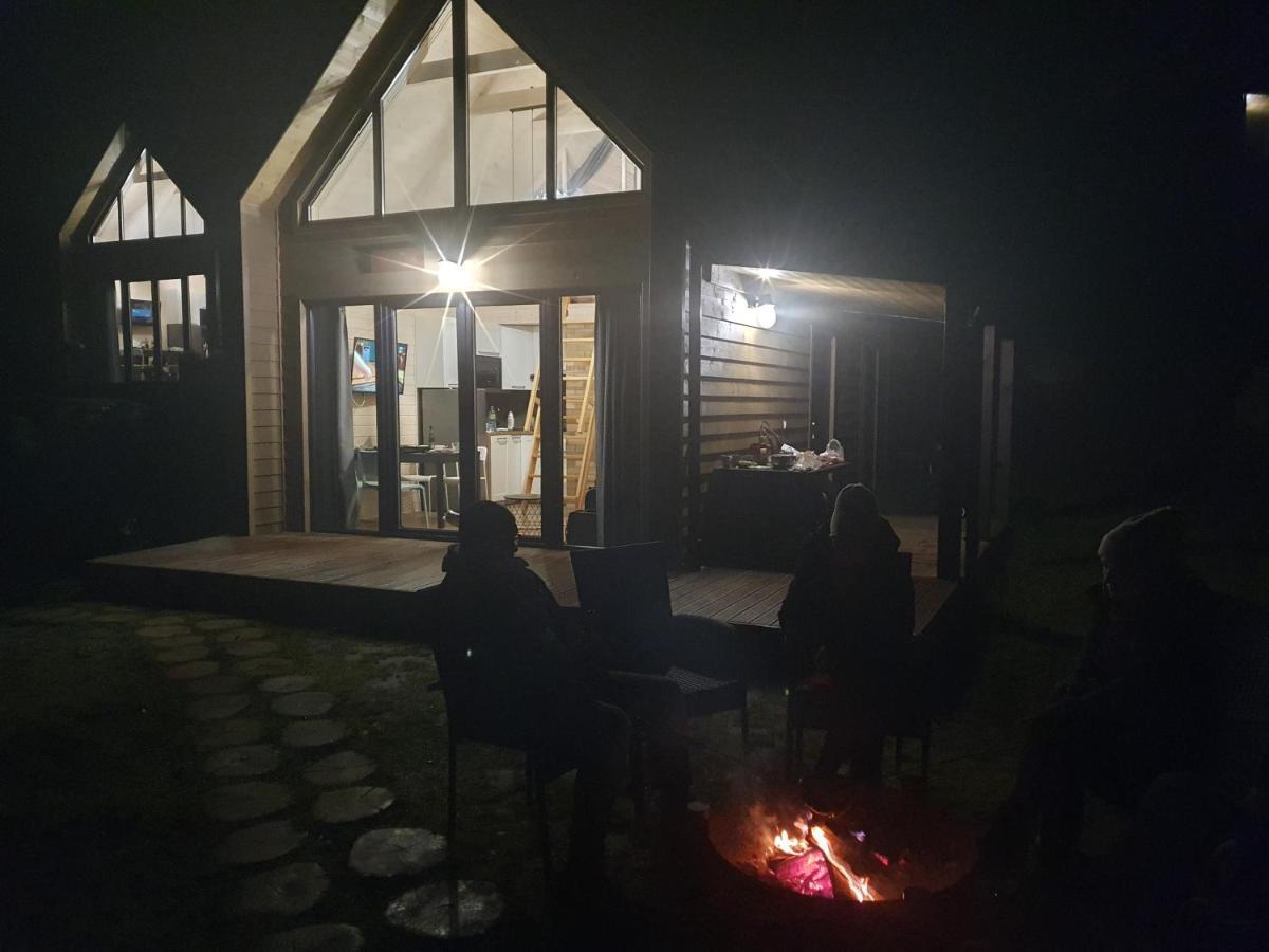 Ostrzycki Las Domki Nad Jeziorem -Balia-Sauna-Prywatny Pomost Pierszczewo Exterior foto
